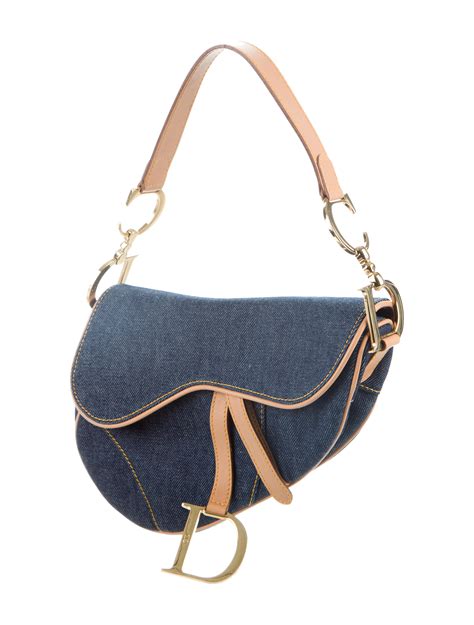 dior saddle bag blau|Dior saddle denim.